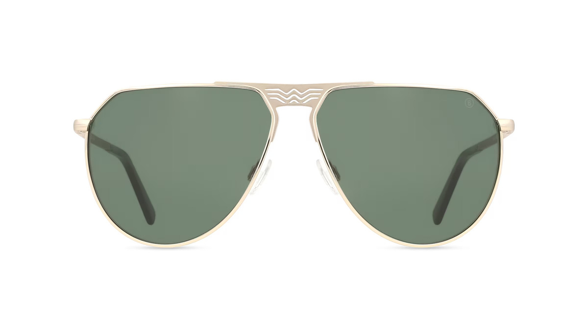Bogner BO 7327 Sonnenbrille Pilot, Vollrand, Edelstahl, Gold, Unisex - Bild 1