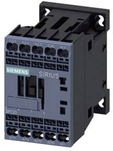 Siemens Leistungsschütz 3RT2017-2FF42 mit 3 Schließern, 690 V/AC, grau - Bild 1