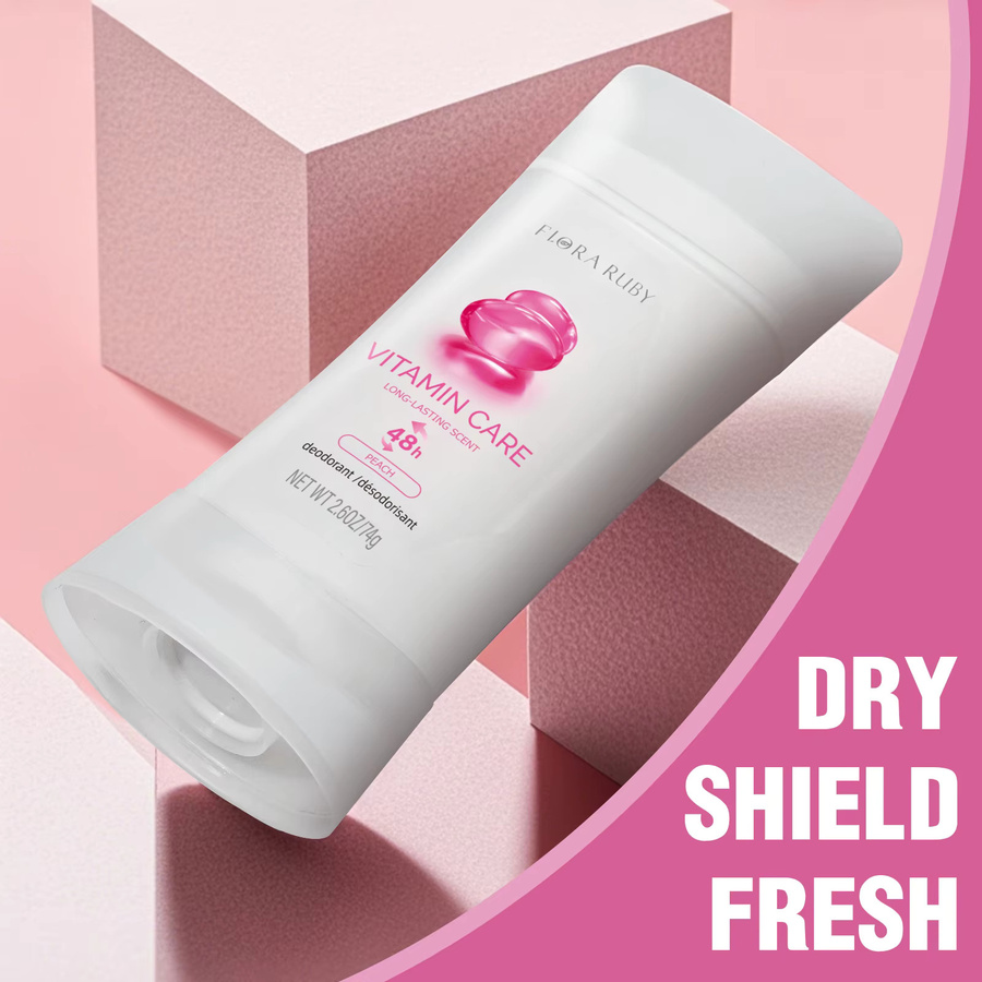 Flora Ruby Deodorant-Stick, 74 g, Unisex - Bild 3