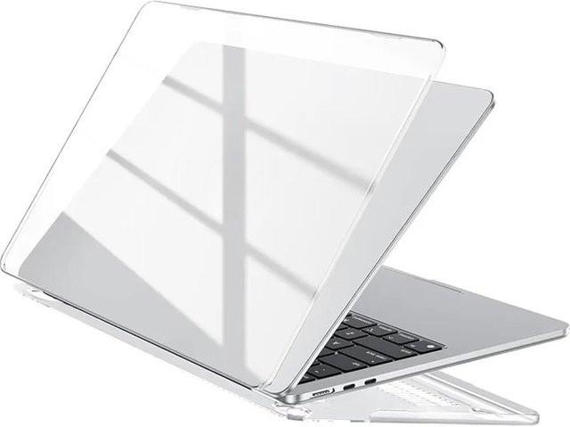 VYOPBC Neo 13 A3404 Kristallklare Laptop-Hülle für MacBook Air 13 und 15 Zoll sowie MacBook Pro 14 und 16 Zoll M1 M2 M3 M4 M5 Chip, Farbe: transparent - Bild 1