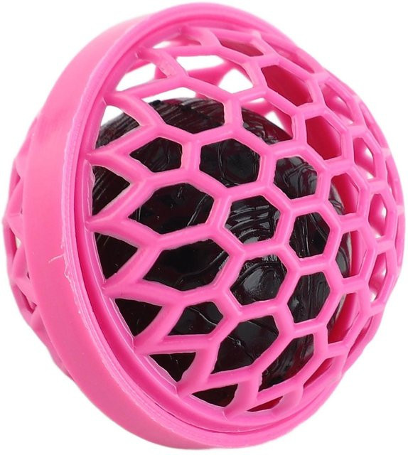 Koogeelife Reinigungsball für Geldbörsen und Rucksäcke zur Entfernung von Staub und Krümeln in Rosa und Schwarz - Bild 1