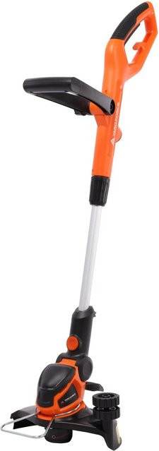 YARD FORCE Elektro-Rasentrimmer ET U25-EU mit Doppelfadenschnitt, schwenkbarem Kopf und Nylonline in Schwarz-Orange - Bild 1