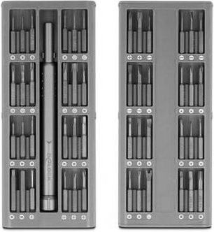 Delock 64126 Computer-Schraubendreher-Set aus Aluminium in Grau - Bild 1