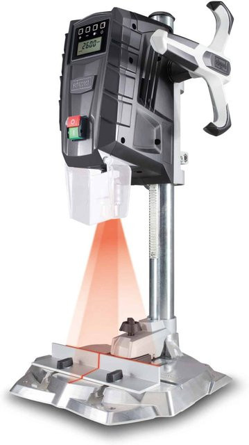 Scheppach Tischbohrmaschine BTD55Vario-BE in Schwarz und Grau - Bild 1