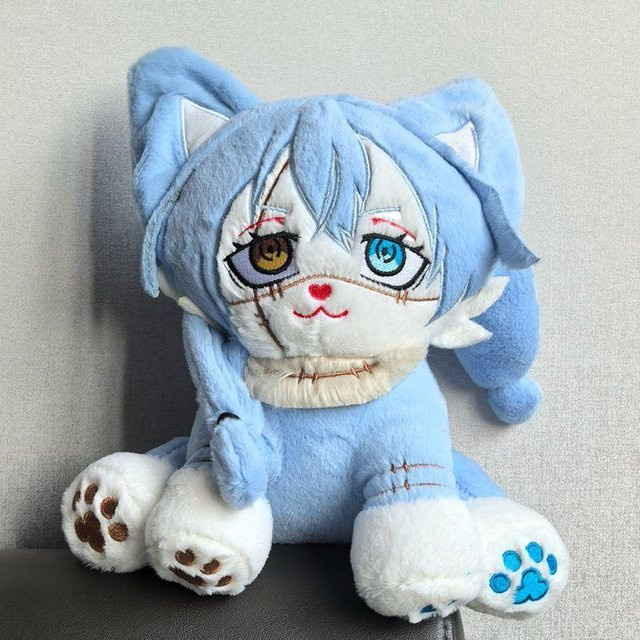 Yiran toy Jujutsu Kaisen Mahito, Plüschfüllpuppe, Blau, 25cm - Bild 1