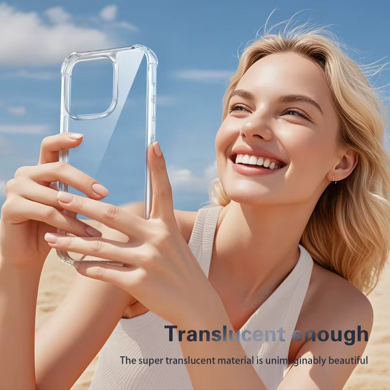 Transparente stoßfeste Schutzhülle für OnePlus Modelle - Bild 3