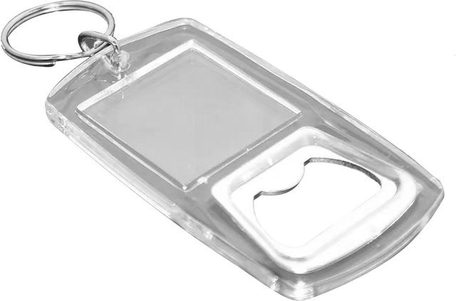 TOMTOP JMS Schlüsselanhänger, Acryl, Metall, Weiß, Unisex - Bild 1
