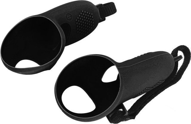KONNWEI VR Controller Silikon-Griffe Abdeckung, rutschfest und schützend, Farbe: Schwarz - Bild 1