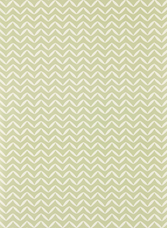 Scion Tapete Sapling in Sage Green mit botanischem Naturmotiv und Mid-Century Design aus Vlies - Bild 2