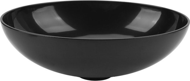 Aimo Ovales Spülbecken aus Acryl in Schwarz für Boote, Yachten und Wohnmobile mit 50-mm-Ablauf - Bild 1