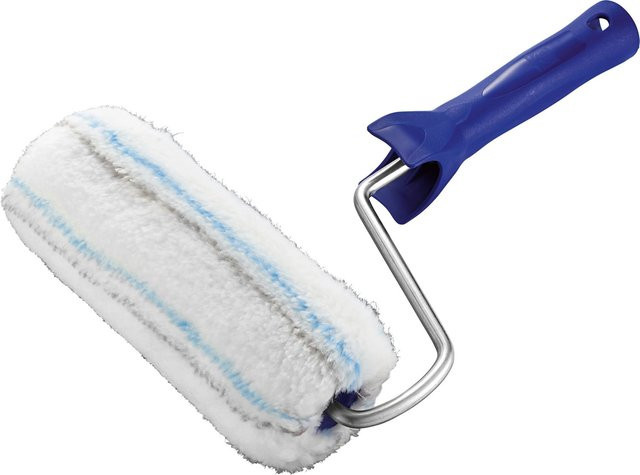 LUX-TOOLS Acry-Roller für wasserbasierte Farben, Weiß, Durchmesser: 18 cm - Bild 1