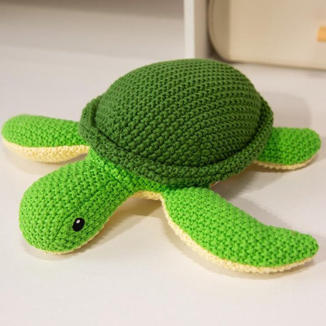 Yiran toy Gestrickte Tier Plüschpuppe, Tiere, Dinosaurier - Bild 1
