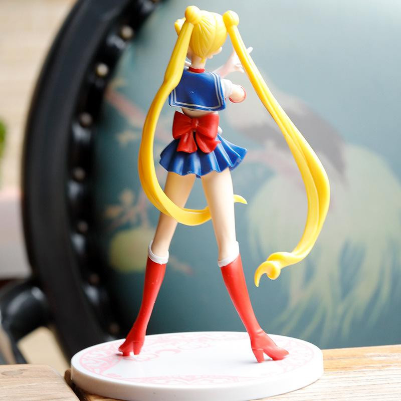 Fashnics Sailor Moon Anime Figur PVC Mädchen 17cm - Bild 5