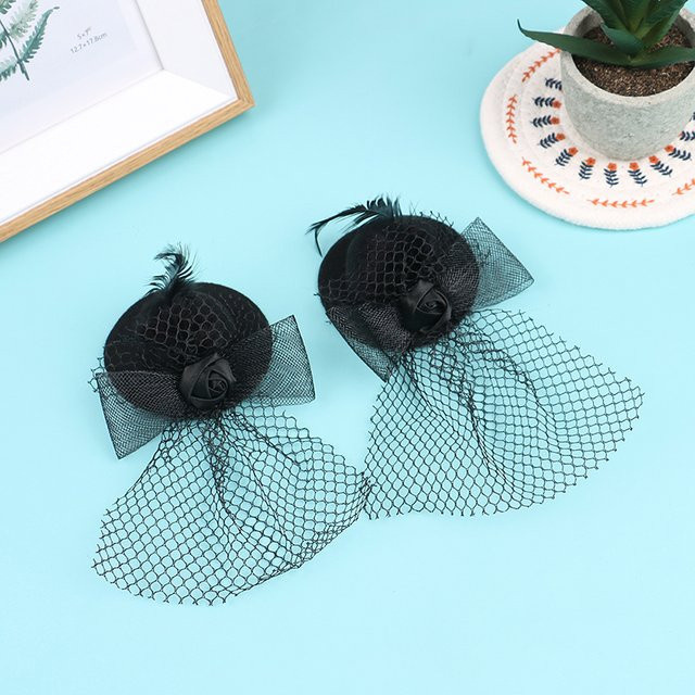 DIAPER&CORED Mesh Hut Puppe Modell 1:6, Schwarz, Zubehör - Bild 1