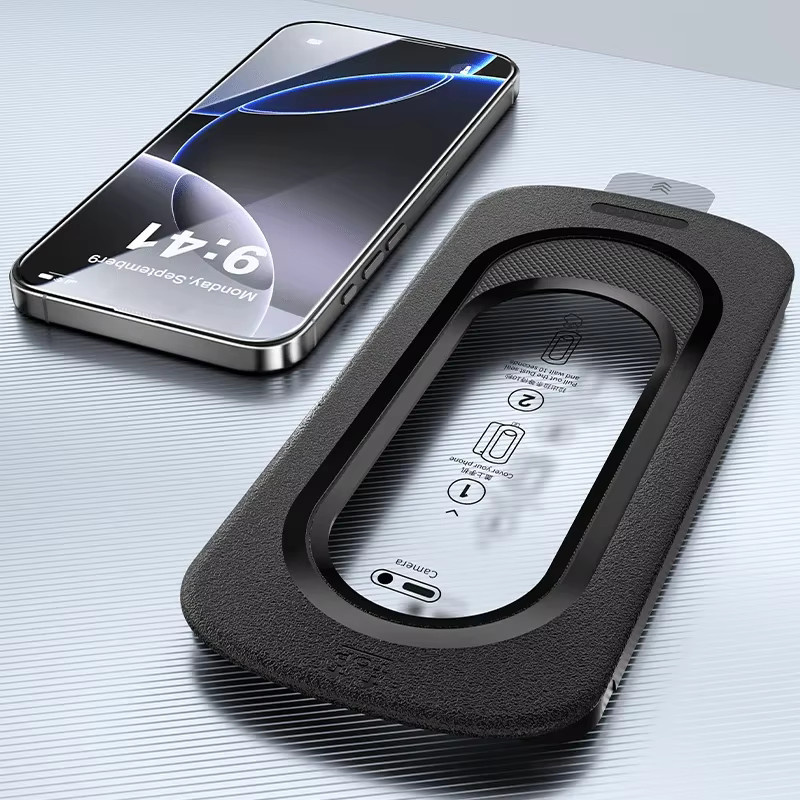 HD Panzerglas Displayschutzfolie für Apple iPhone 17 Pro und Pro Max, transparent - Bild 6