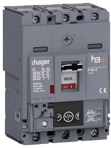 Hager HES160NC Leitungsschutzschalter MCB Grau 160A - Bild 1