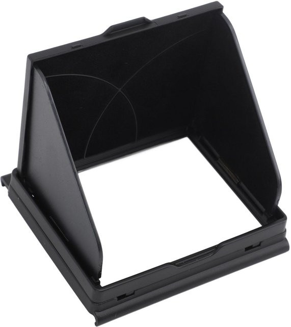 Sonnenblende für Nikon D7500 LCD-Monitor in Schwarz aus ABS-Kunststoff - Bild 1
