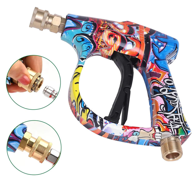 Kaikarai Schneeflocke Schaumkanone mit 1/4 Schnellanschluss für Autoreinigungsmaschinen in Multicolour - Bild 3
