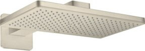 Hansgrohe Axor Kopfbrause Rain Overhead in gebürstetem Nickel, Rechteckig, B: 46 cm x T: 30 cm - Bild 1