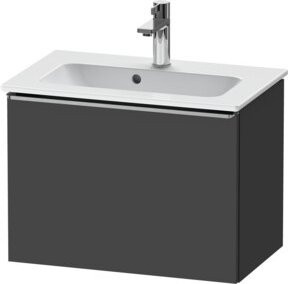 Duravit Waschtischunterschrank D-Neo Compact, Grau, wandhängend, B/T/H: 61 x 37,2 x 44 cm - Bild 1