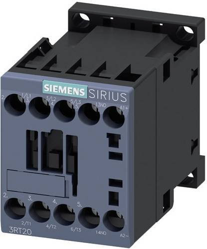 Siemens Koppelschütz 3RT2017-1UB41 in Grau, 1 Schließer, 22kW, 690V, 11A mit Varistor - Bild 1