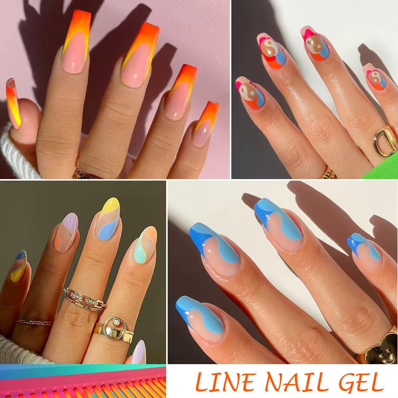 LILYCUTE Liner Gel Nagellack, 5 ml, Glänzend, 01 - Bild 2
