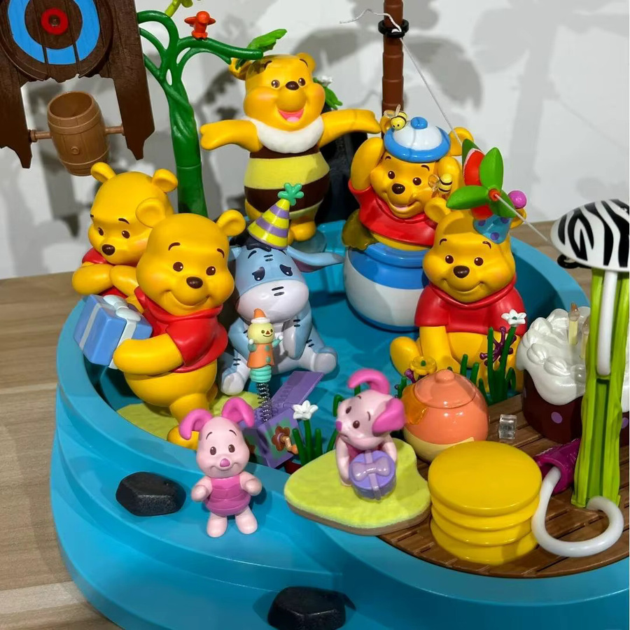 Disney Winnie The Pooh Best Friend Party Series, Winnie Bear, Actionfigur, Puppe, Mystery Box - Bild 2