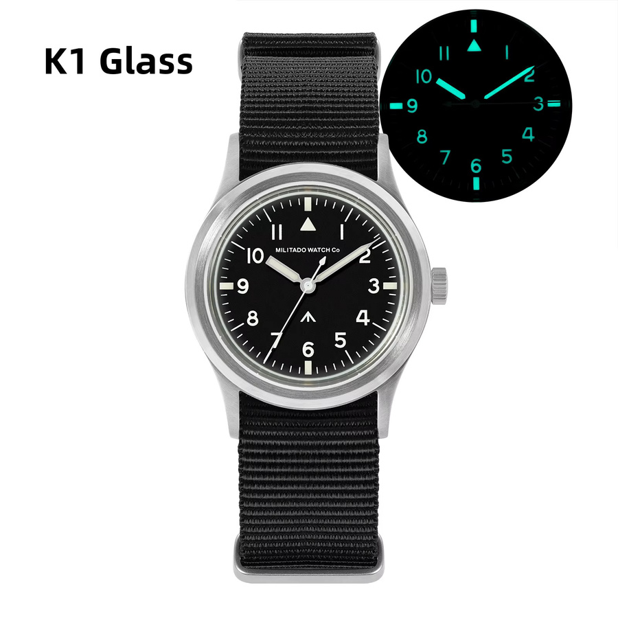 Militado Armbanduhr, Quarz, Edelstahl, Saphirglas, 36 mm, Herren - Bild 6