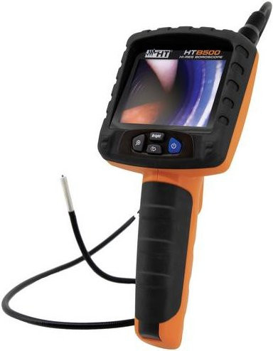 HT Instruments Inspektions-Kamera in Orange mit 6 mm Sondendurchmesser und 1 mm Sondenlänge - Bild 1