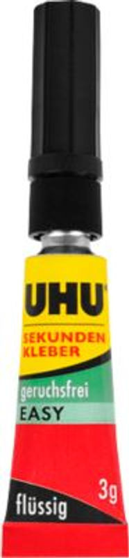 UHU EASY Sekundenkleber geruchsfrei flüssig 3g - Bild 3