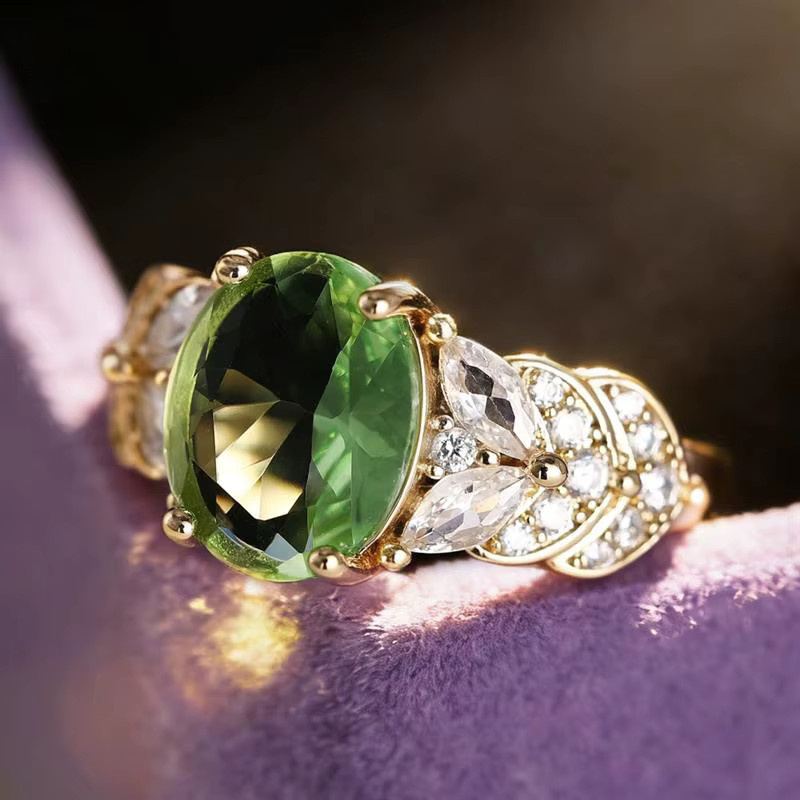 Huitan Ring, Gold, Zirkonia, Damen - Bild 3