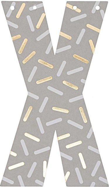 Rico Design Buchstabe für Girlande aus Papier, Höhe: 14 cm - Bild 1