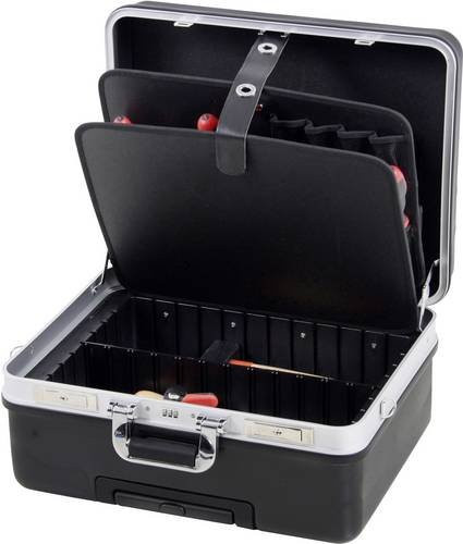 Allit AluPlus Service ABS R50 422230 Universal Werkzeugkoffer unbestückt, Schwarz, B/H/T: 500 x 260 x 40 cm - Bild 1