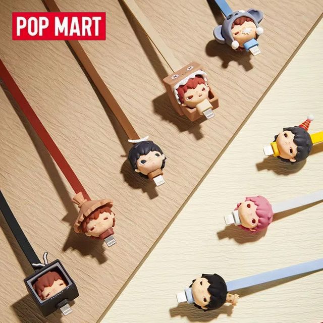 POP MART Hirono Mime Serie Blind Box Mystery Box mit Anime Figur als Desktop Ornament zur Sammlung - Bild 1