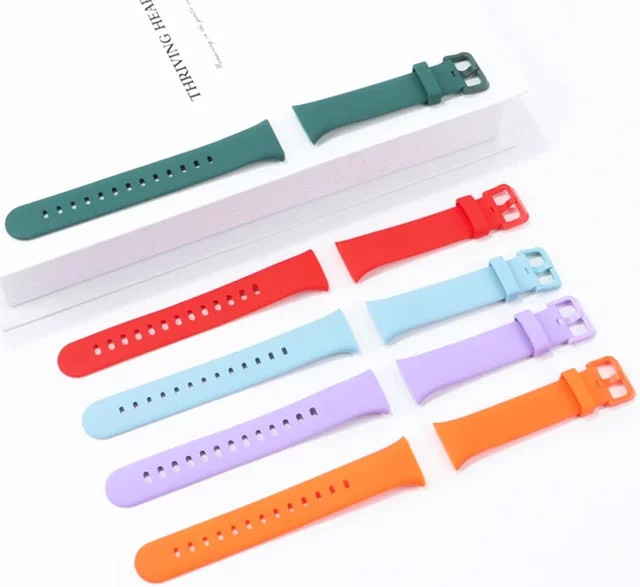 Xiaomi Uhrenarmband Silikon, Schwarz, Mi Band 7 Pro - Bild 1
