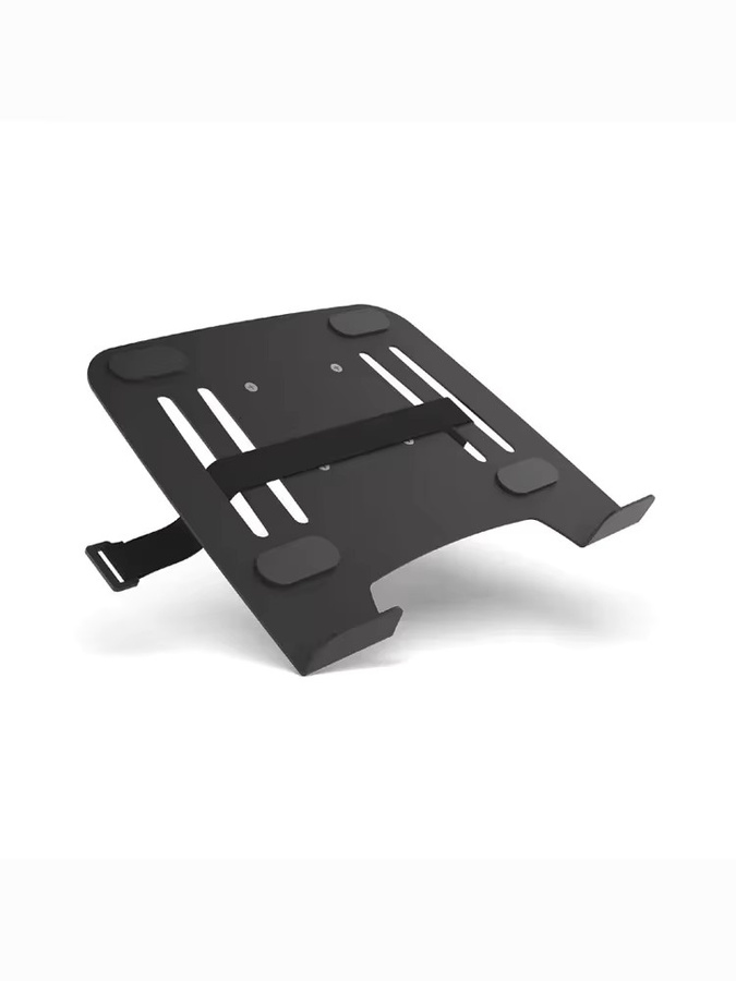 DL-LP3 Universelle Notebook-Halterung aus Stahl für 10 bis 15,6 Zoll, Schwarz, VESA 100 x 100 mm - Bild 1