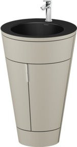 Duravit Waschtischunterschrank Starck 1 c-bonded Set, Farbe Tau Tau s-matt, B/H/T: 56 x 86,4 x 60,5 cm - Bild 1