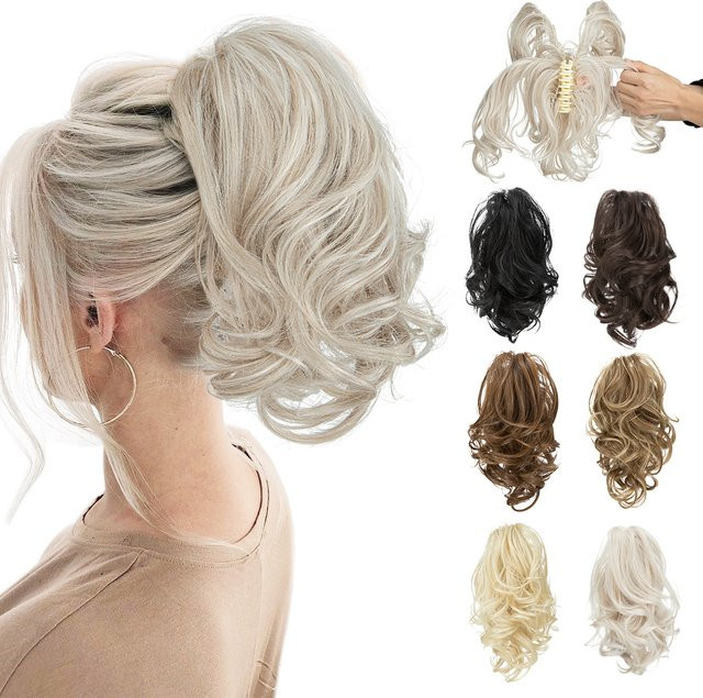 SARLA Haarteil Zopf, Blond, Unisex - Bild 1