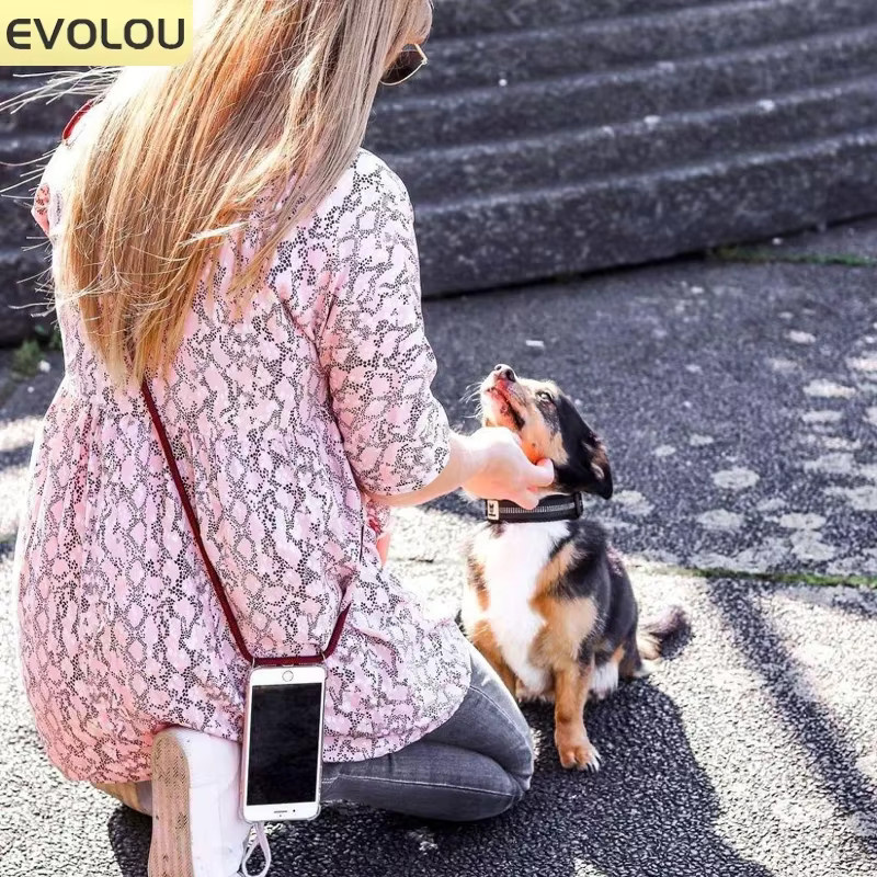 Stoßfeste Silikon-Schutzhülle mit Crossbody-Lanyard für Xiaomi POCO F8 Ultra und POCO F8 Pro, Transparent - Bild 1