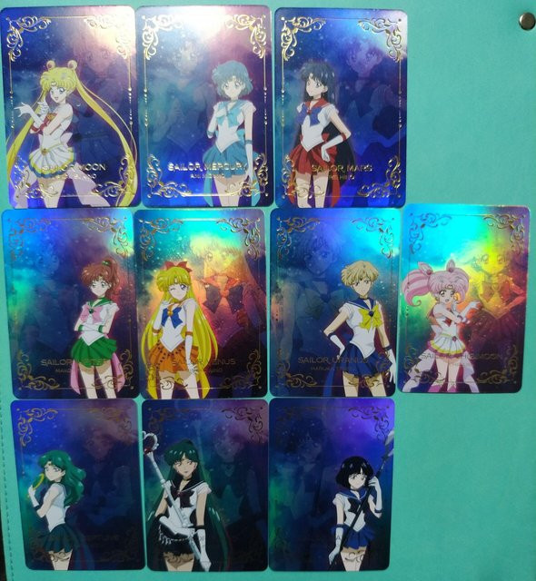 Yiran toy 1 Sailor Moon Anime Bastelset 10-teiliges Set - Bild 1