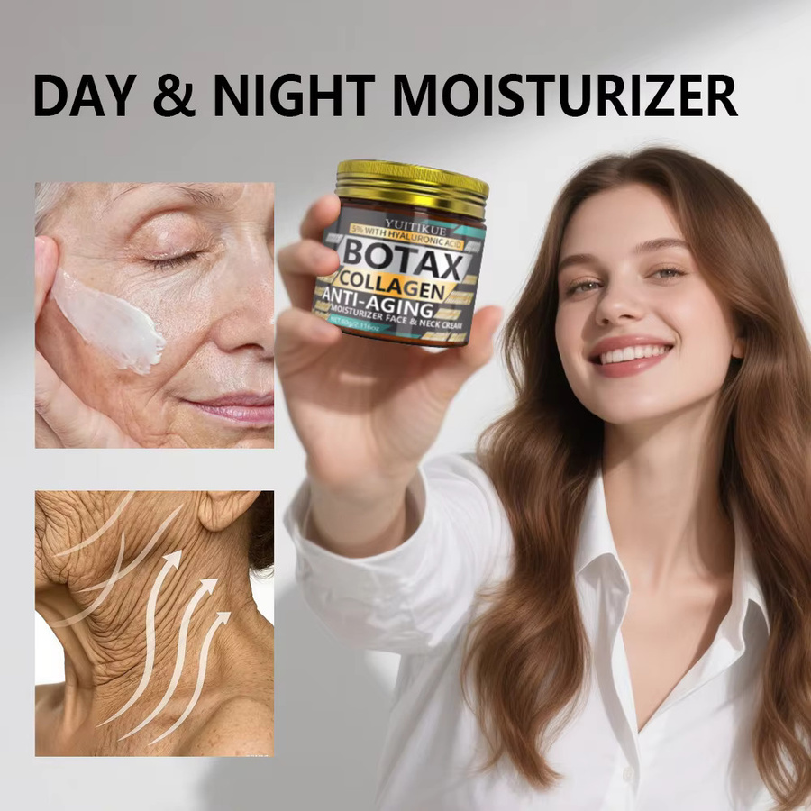 YUITIKUE Botax Kollagen Anti-Aging Creme, 60g, Hyaluronsäure, Reife Haut - Bild 3