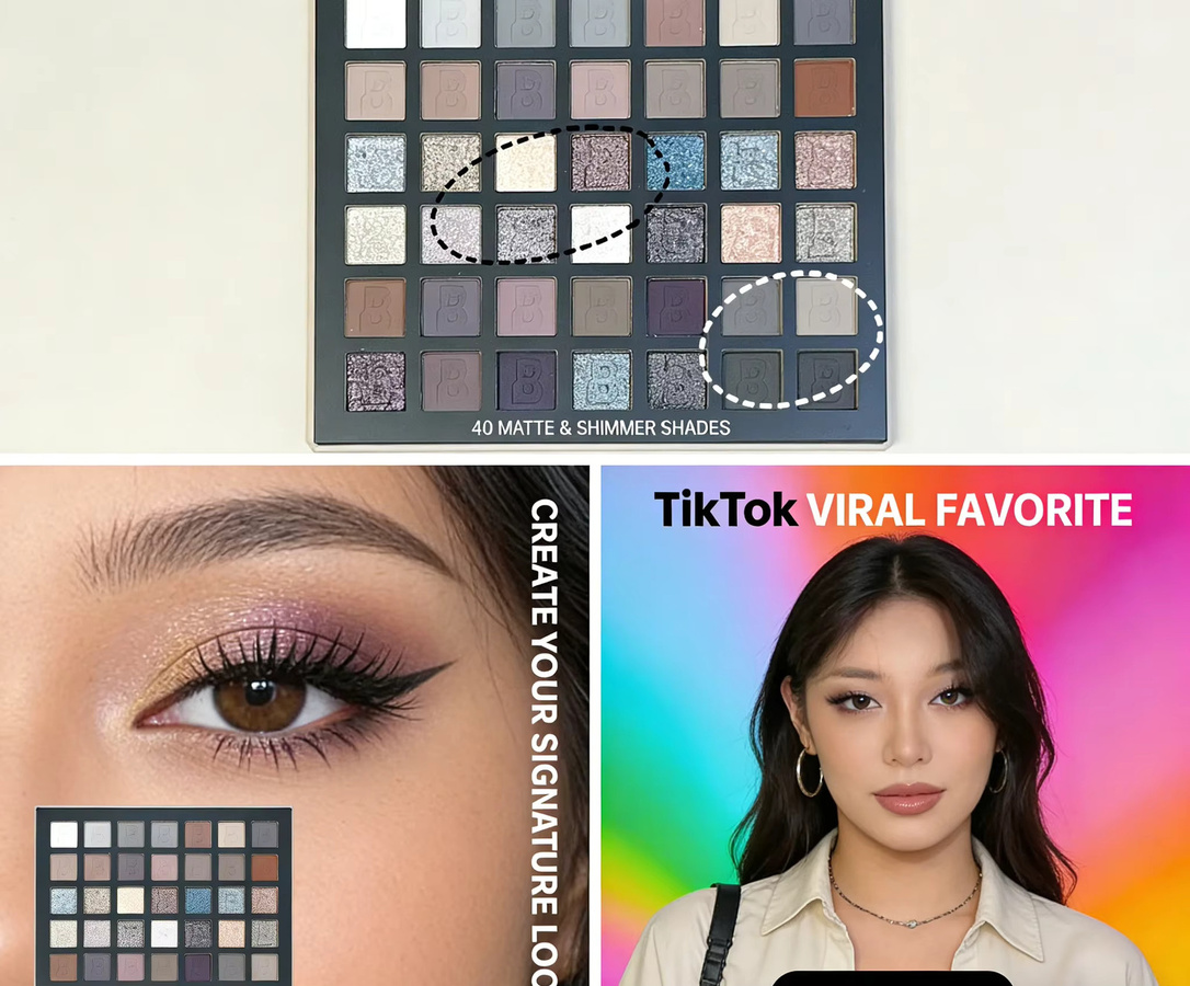 DIKALU Punk Smoky Lidschatten-Palette, 42 Farben, Matt, Unisex - Bild 6