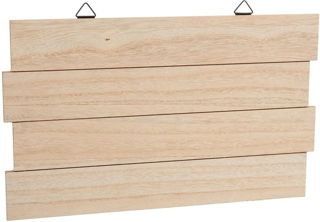 VBS Dekoschild Holzplatte aus MDF in Beige - Bild 1