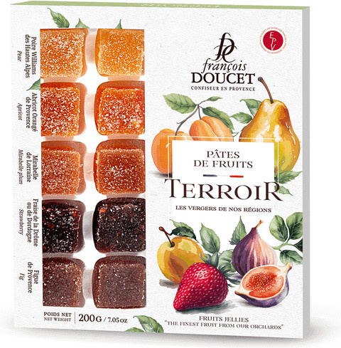 François Doucet Fruchtgelees Pâtes de fruits Terroir 200 g - Bild 1
