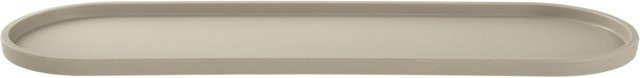 VEGA Kanas Servierteller oval aus Melamin, beige, 6er Pack, L: 53 cm, B: 16,2 cm, H: 1,8 cm - Bild 1