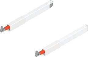 Blum Längsreling oben für TANDEMBOX intivo und antaro, Frontauszug, Nennlänge: 270 mm, Farbe: Seidenweiß - Bild 1