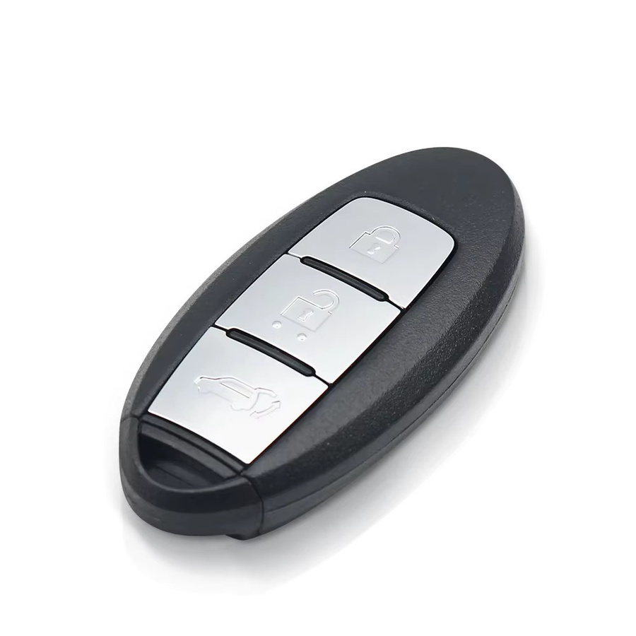 KEYYOU Smart Remote Autoschlüssel für Nissan Qashqai J11, X-Trail T32 und Pulsar C13, 433,92 MHz, 4A Chip, Schwarz - Bild 2