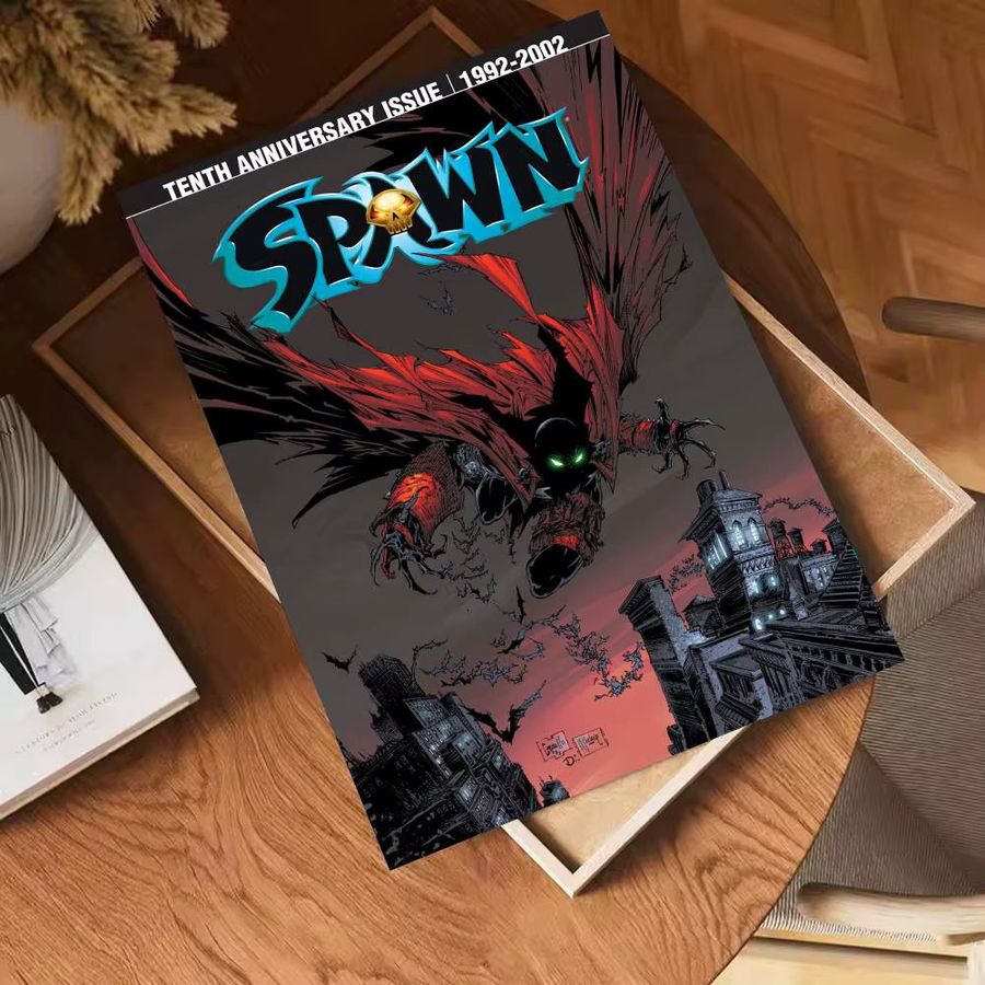 Wasserdichter Anime Spawn Poster Selbstklebender Papieraufkleber zur Wanddekoration für dein Zimmer, Bar oder Kaffeehaus - Bild 4
