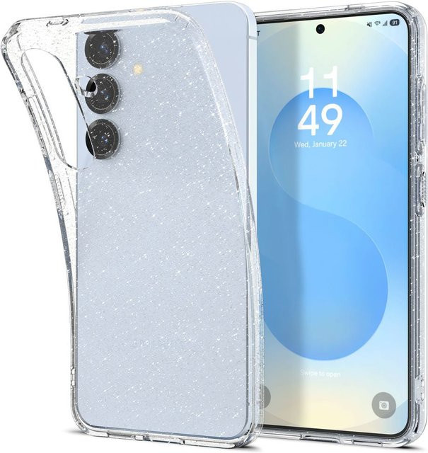 Spigen Liquid Crystal Glitter Schutzhülle für Samsung Galaxy S25+ in Transparent - Bild 1