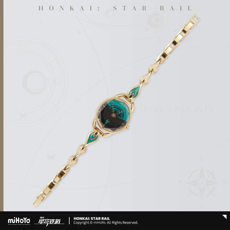 MiHoYo Armbanduhr, Analoguhr, Gold, Rund - Bild 3